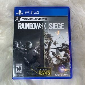 Tom Clancy's Rainbow Six: Siege PS4 Video Game